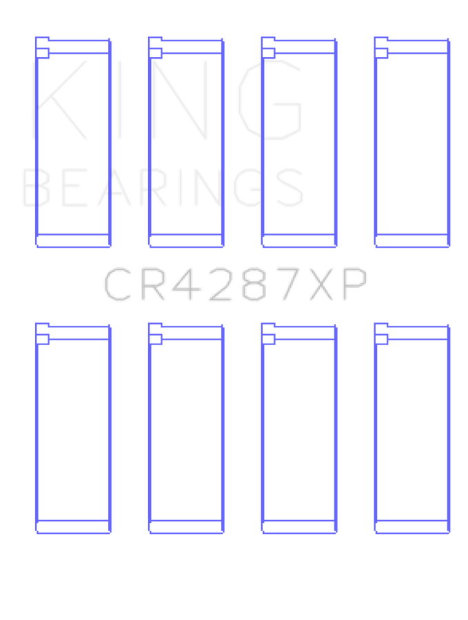 King Acura B18C1/B18C5 VTEC (Size STDX) Performance Rod Bearing Set King Acura B18C1/B18C5 VTEC (Size STDX) Performance Rod Bearing Set