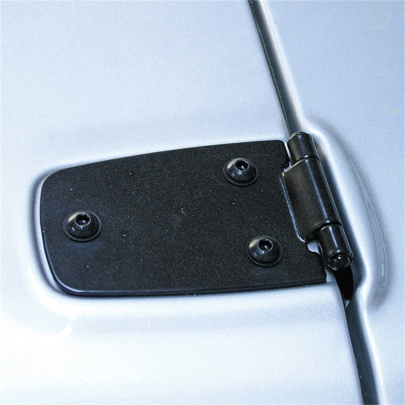 Rugged Ridge 97-06 Jeep Wrangler Black Hood Hinges Rugged Ridge 97-06 Jeep Wrangler Black Hood Hinges