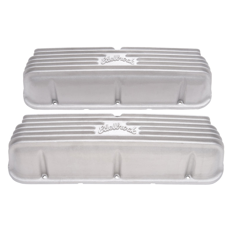 Edelbrock Valve Cover Classic Series Ford 1962-95 221 351W V8 Satin Edelbrock Valve Cover Classic Series Ford 1962-95 221 351W V8 Satin