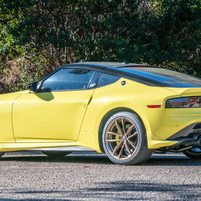 Borla 22-24 Nissan Z 2.5in ATAK Cat Back Exhaust 4.5in Tip - Carbon Fiber Black Anodized