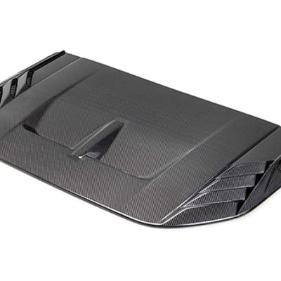 Ford Racing 22-24 Ford Bronco Raptor Carbon Fiber Hood Vent - Gloss Finish