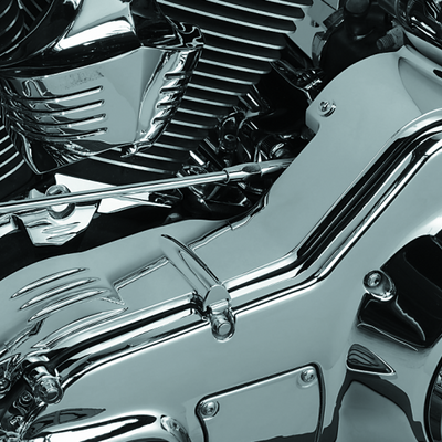 Kuryakyn Cast Inner Primary Cover 90-06 Touring Models Chrome