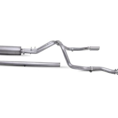 Gibson 20-22 Silverado/GMC Sierra 2500 HD 6.6L Crew Cab (Long Bed) Cat-Back Dual Split Exhaust