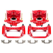 Power Stop 07-16 Cadillac Escalade Rear Red Calipers w/Brackets - Pair