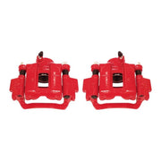 Power Stop 10-18 Lexus GX460 Rear Red Calipers w/Brackets - Pair