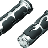 Kuryakyn ISO  Flame Grips  Dual Cable Chrome