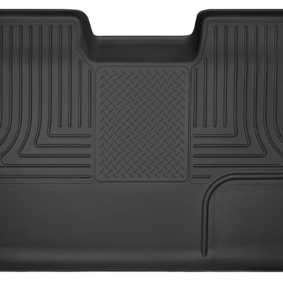 Husky Liners 09-14 Ford F-150 SuperCrew Cab X-Act Contour Second Row Seat Floor Liner - Black