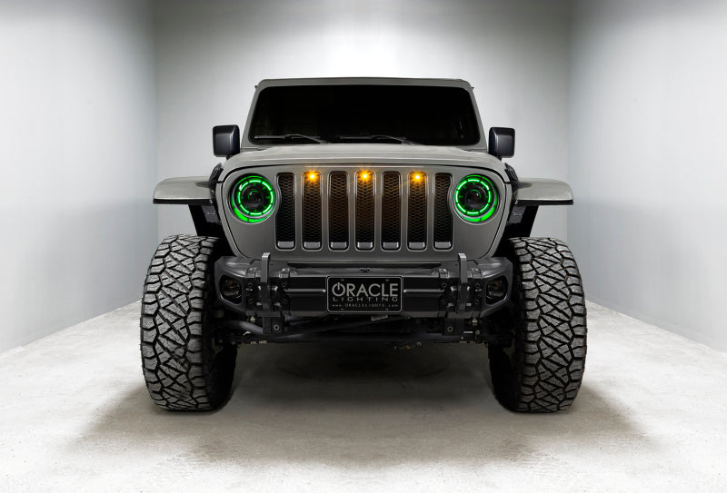 Oracle Oculus Bi-LED Projector Headlights for Jeep JL/Gladiator JT - w/ Simple Controller