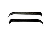 AVS 80-96 Ford Bronco Ventshade Extra Wide 2pc - Stainless