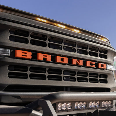 AVS 21-23 Ford Bronco 2/4Dr. Excl. Raptor Aeroskin LightShield Hood Protector - Black