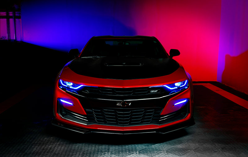Oracle 19-21 Chevy Camaro SS/RS RGBW+A Headlight DRL Kit - ColorSHIFT w/o Controller