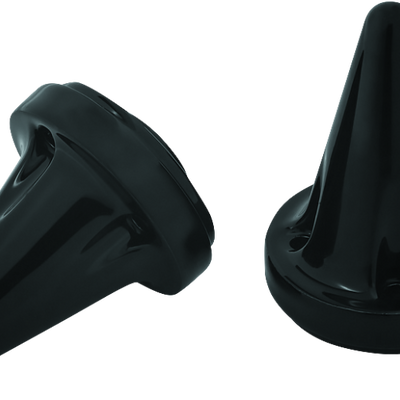 Kuryakyn Stiletto End Caps Grips Black