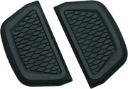 Kuryakyn Hex Passenger Board Inserts Black