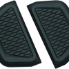 Kuryakyn Hex Passenger Board Inserts Black