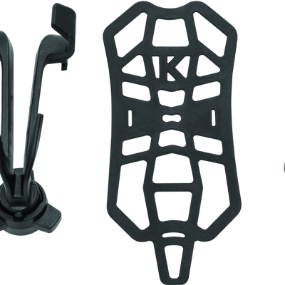 Kuryakyn Free-Flex Device Holder Perch Screw Mount Black