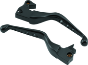 Bikers Choice 04-13 XL O-Series 4 Holed Lever Set Black