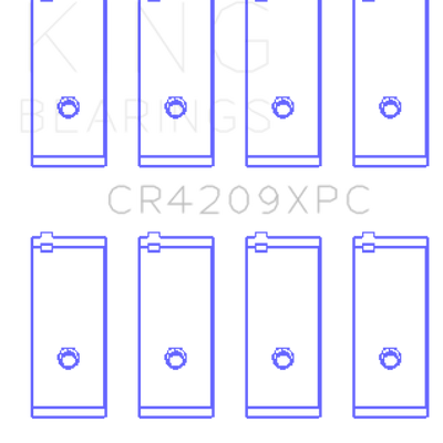 King Engine Bearings Toyota 3Sgte/16V 2.0L (Size +.026mm) Connecting Rod Bearing Set