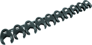 BikeMaster 10-pc 3/8in Drive Metric Flare Crow Foot Wrench Set