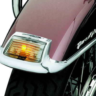 Kuryakyn Front Smoke Fender Tip Lens With LED
