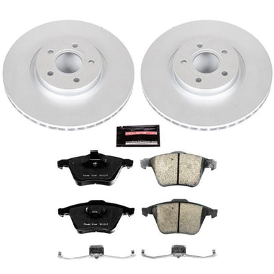 Power Stop 06-13 Volvo C70 Front Z23 Evolution Sport Coated Brake Kit