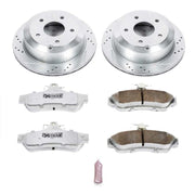 Power Stop 05-06 Pontiac GTO Rear Z26 Street Warrior Brake Kit