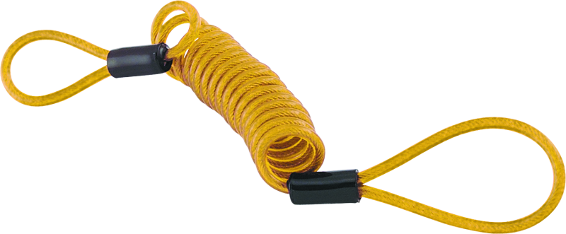 Bully Lock Reminder Disc Cable 4 ft. - Yellow
