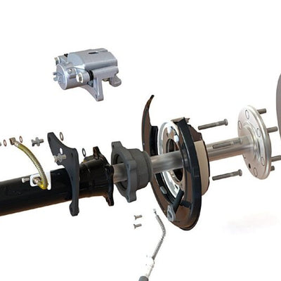 Pedders 05-20 Toyota Tacoma (6 Lug) Rear Brake Conversion Kit