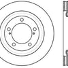 Stoptech Performance Brake Rotor 13-15 Toyota Sequoia/Tundra