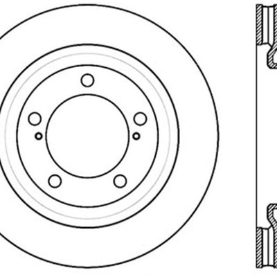 Stoptech Performance Brake Rotor 13-15 Toyota Sequoia/Tundra