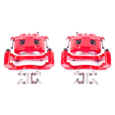 Power Stop 06-11 Buick Lucerne Front Red Calipers w/Brackets - Pair