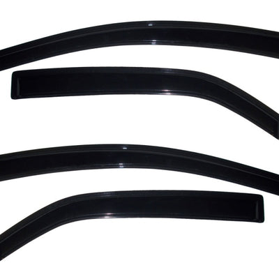 AVS 10-12 Kia Forte Ventvisor Outside Mount Window Deflectors 4pc - Smoke
