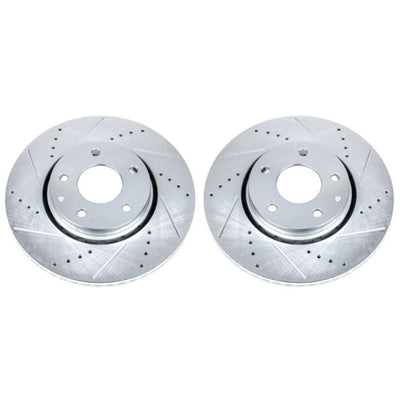Power Stop 16-19 Mazda CX-5 Front Evolution Drilled & Slotted Rotors - Pair