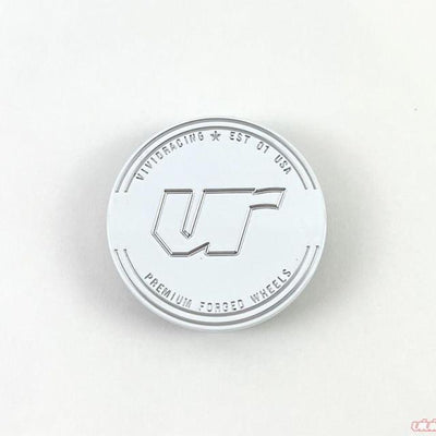 VR Forged Center Cap Car Wheels Gloss White