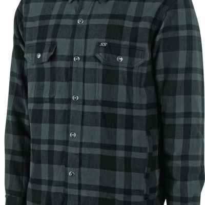 Speed and Strength Black 9 2.0 Moto Shirt Grey - XL