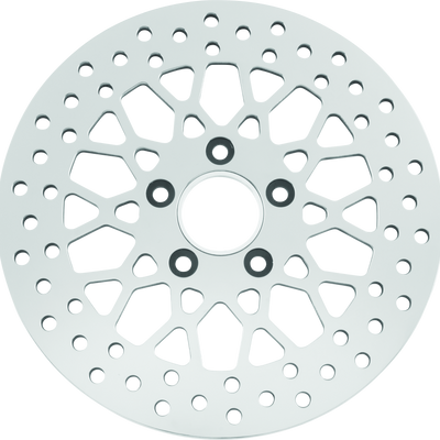 Bikers Choice 11.5 Inch Rear Mesh Brake Rotor 84-17 Big Twin & XL Except 08-17 FLH FLT