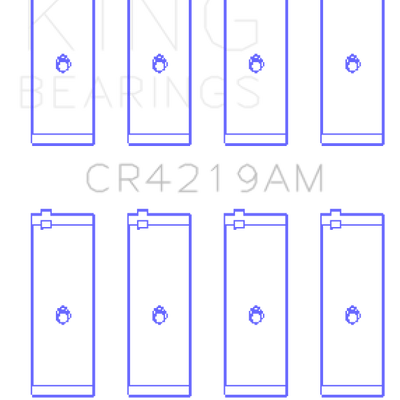King Engine Bearings Toyota 1Rz (Size +0.75mm) Connecting Rod Bearing Set