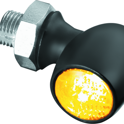 Kuryakyn Kellerman Atto Smoke Lens Red Run-Brake Satin Black