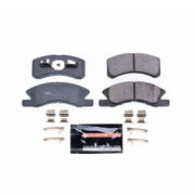 Power Stop 14-15 Mitsubishi Mirage Front Z23 Evolution Sport Brake Pads w/Hardware