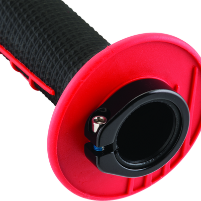 ProTaper Clamp-On 1/2 Waffle Grip - Red/Black