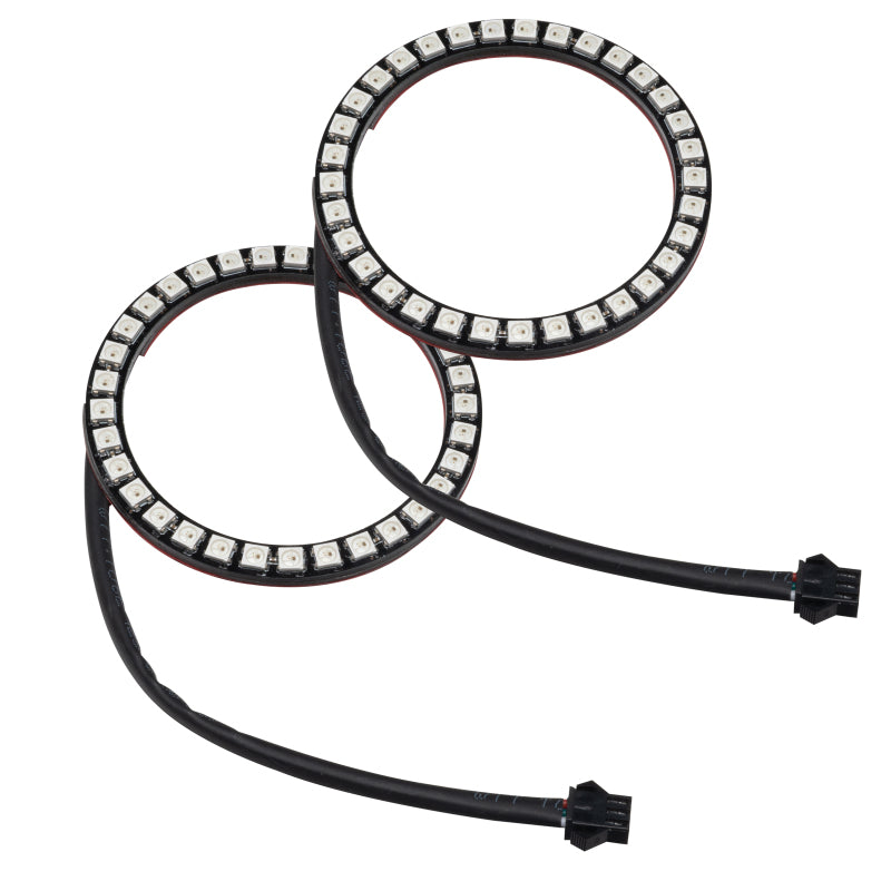 Oracle 15-17 Ford Mustang V6/GT/Shelby Dynamic DRL w/ Halo Kit - ColorSHIFT - Dynamic