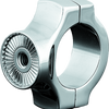 Kuryakyn Side Mount License Plate Clamp Chrome