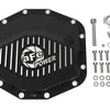 aFe POWER 21-22 Ram1500 TRX Hemi V8 6.2L PRO Series Rear Diff Cover Black w/Machined Fins & Gear Oil