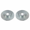 Power Stop 18-20 Ford Transit Connect Front Evolution Drilled & Slotted Rotors - Pair