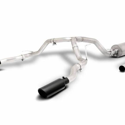 Gibson 21-23 GMC Yukon XL Denali/Chevrolet Suburban 6.2L 2/4wd Black Elite Cat-Back Exhaust