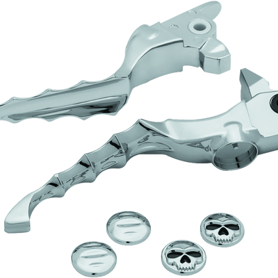Kuryakyn Zombie Lever Set 17-Up Touring Chrome