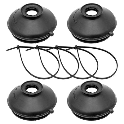 RockJock Replacement Rod End Boot 4-Pack (TJ/LJ/XJ/MJ/XJ Currectlync Steering)