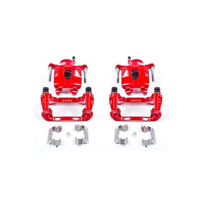 Power Stop 05-10 Scion tC Front Red Calipers w/Brackets - Pair