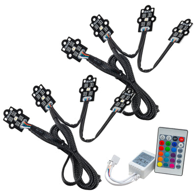 Oracle 20-21 Chevy Silverado 2500 RGB+W Headlight DRL Kit - w/ Simple Controller