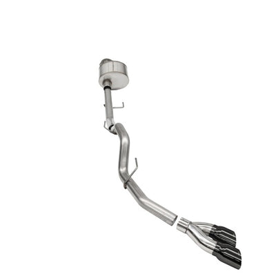 Corsa 2021-2025 Ford F-150 Regular Cab/6.5in Bed 5.0L V8 Xtreme Cat-Back Single Side Exit-Black PVD
