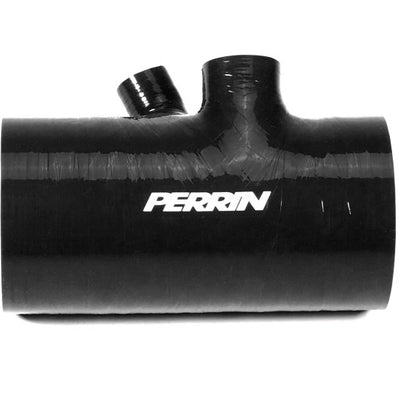 PERRIN 22-24 Subaru WRX / 20-25 LGT & OBXT Turbo Inlet Hose w/Turbo Adapter Flange (Short) - Black